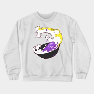 Pride Noodles - Nonbinary Crewneck Sweatshirt